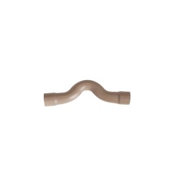 Curva de Transposição 20mm Marrom Soldável Amanco Curva de Transposição 20mm Marrom Soldável Amanco