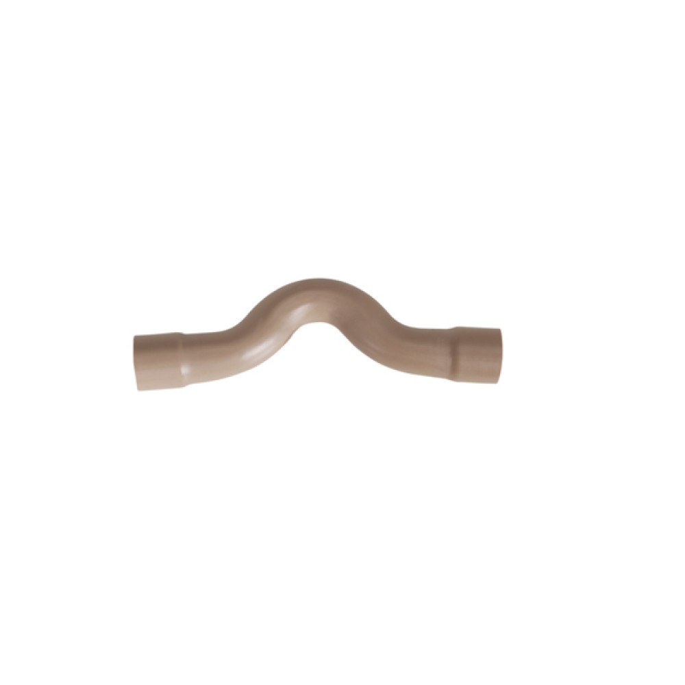 Curva de Transposição 25mm Marrom Soldável Amanco Curva de Transposição 25mm Marrom Soldável Amanco