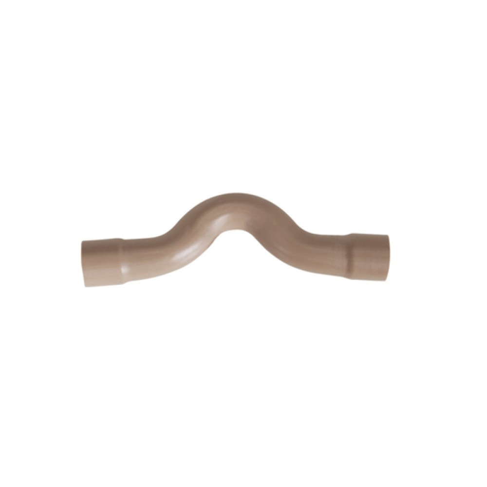 Curva de Transposição 32mm Marrom Soldável Amanco Curva de Transposição 32mm Marrom Soldável Amanco