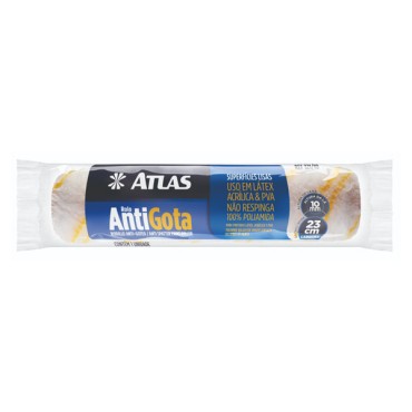 Rolo de Lã AntiGota 23cm para Parede e Teto Atlas
