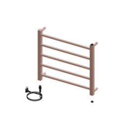 Toalheiro Termico Fio Aparente Pequeno Quada Premium Cobre Polido 19.TQ01.CP