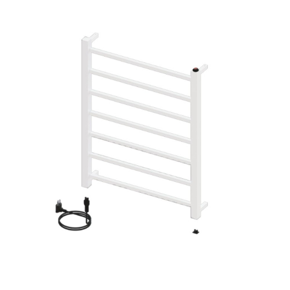 Toalheiro Termico Fio Aparente Grande Quada Premium Branco Brilhante 19.TQ03.BB Toalheiro Termico Fio Aparente Grande Quada Premium Branco Brilhante 19.TQ03.BB