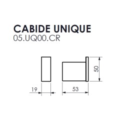 Cabide Unique Crismoe 05.UQ00.CR