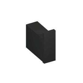 Cabide Unique Preto Brilhante  Metalworks 05.UQ00.PB