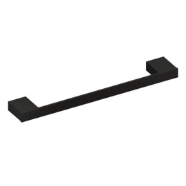 Toalheiro 30Cm Unique Preto Brilhante  Metalworks 07.UQ02.PB