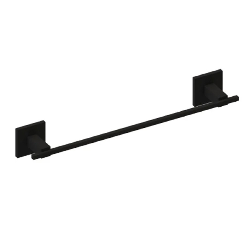 Toalheiro 45 cm Cecilia Preto Fosco Metalworks By Crismoe 07.CC03.PF