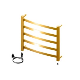 Toalheiro Térmico Fio Aparente Pequeno Sapphire Premium Ouro Polido 19.TS01.OP