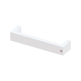 Toalheiro Térmico Rosto Jade Horizontal Fio Oculto Branco Brilhante Bivolt 20.TJ01.BB