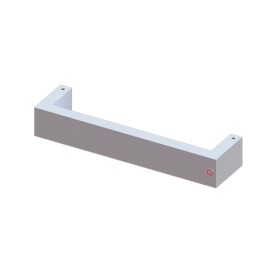 Toalheiro Térmico Rosto Jade Horizontal Fio Oculto Inox Polido Bivolt 20.TJ01.IP