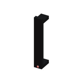 Toalheiro Térmico Rosto Jade Vertical Fio Oculto Preto Brilhante Bivolt 20.TJ02.PB