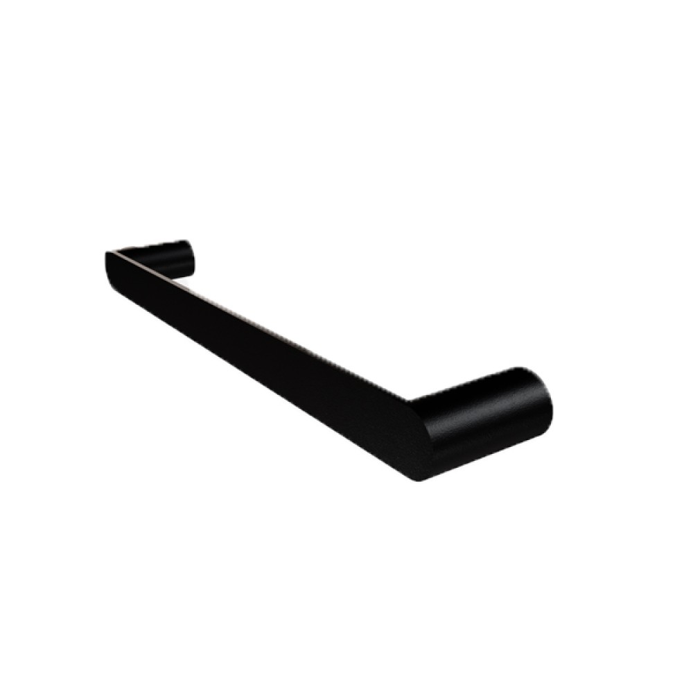 Toalheiro 20cm Vetra Preto Fosco Metalworks By Crismoe 07.VT01.PF
