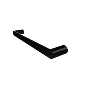 Toalheiro 20cm Vetra Preto Fosco Metalworks By Crismoe 07.VT01.PF