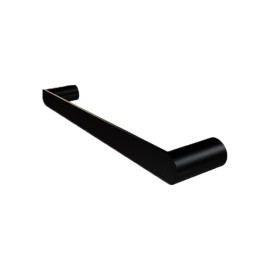 Toalheiro 30cm Vetra Preto Fosco Metalworks By Crismoe 07.VT02.PF