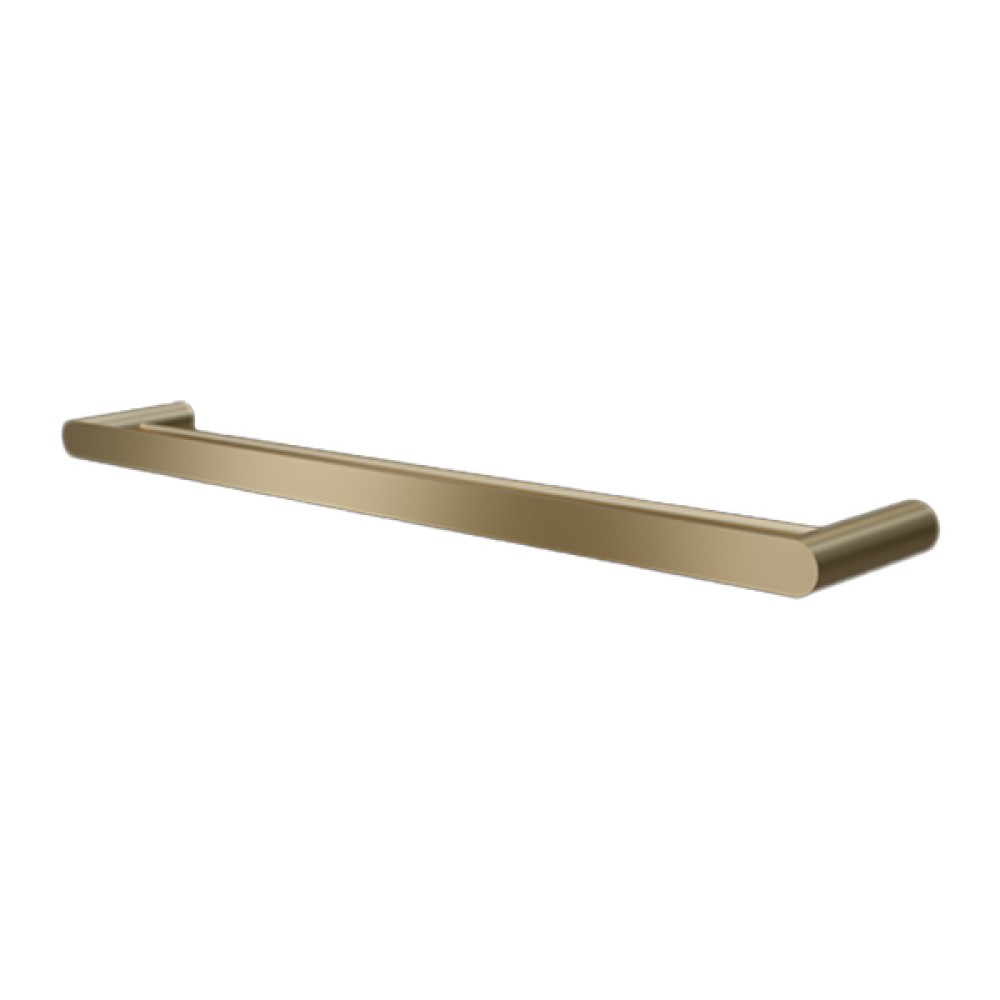 Toalheiro Duplo 60cm Vetra Ouro Acetinado Metalworks By Crismoe 09.VT02.OA