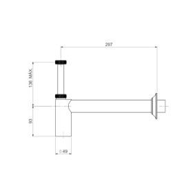 Sifao Lavatorio Deca Dark Aantracite/Grafite 1680.GF.100.112.MT