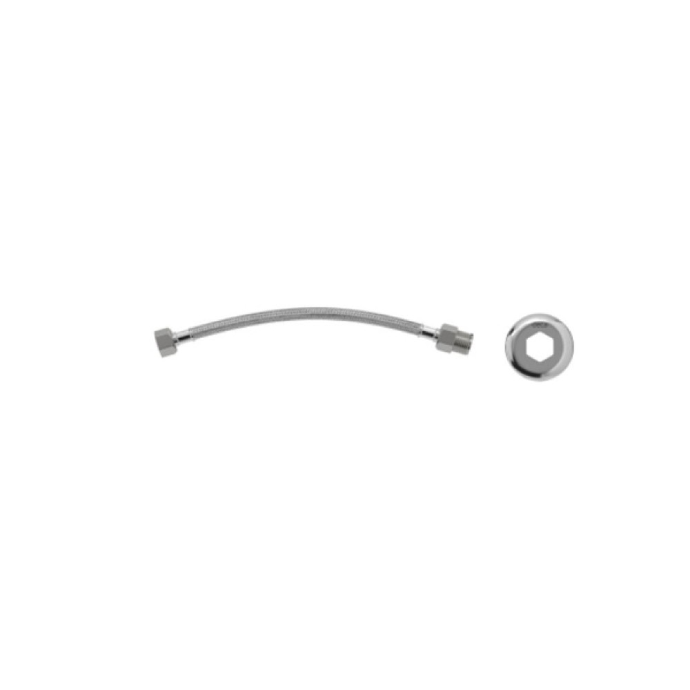 Ligação Flexivel Malha Aço Inox 30cm Deca 4607.C.030 Ligação Flexivel Malha Aço Inox 30cm Deca 4607.C.030