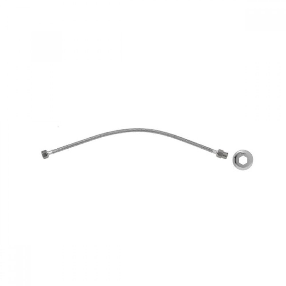 Ligação Flexivel Malha Aço Inox 60cm Deca 4607.C.060 Ligação Flexivel Malha Aço Inox 60cm Deca 4607.C.060