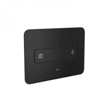 Acabamento Para Caixa Descarga Embutida Mecanica Hydra Quadra Duo Black Matte Deca You 4900.BL01.MT