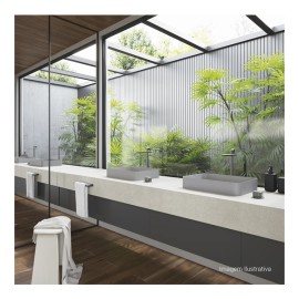 Banqueta Grande Deca Senses Branco 1006.GRA.BRFC