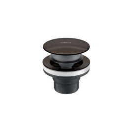 Válvula Click Escoamento Lavatório e Cubas Deca Marrom Matte 1601.MR.CLI.MT