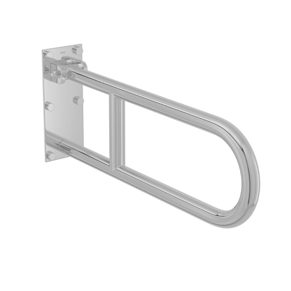 Barra de Apoio Lateral Articulada 60cm Aço Polido Deca 2315.I.060.POL.N Barra de Apoio Lateral Articulada 60cm Aço Polido Deca 2315.I.060.POL.N