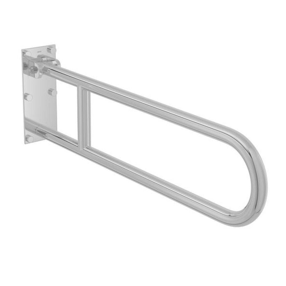Barra de Apoio Lateral Articulada 80cm Aço Polido Deca 2315.I.080.POL.N Barra de Apoio Lateral Articulada 80cm Aço Polido Deca 2315.I.080.POL.N