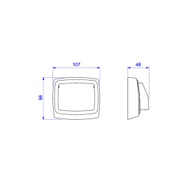 Acabamento para Válvula de Descarga Max Cinza Deca 4900.E.MAX.CZ