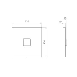 Kit Conversor Hydra Max p/ Hydra Slim Inox Deca 4916.INX.SLM
