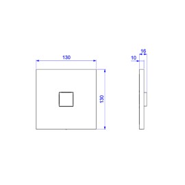 Kit Conversor Hydra Max p/ Hydra Slim Brown Matte Deca 4916.MR.SLM.MT