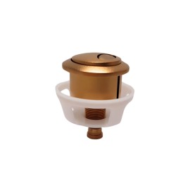 Botão Duplo Acionamento Gold Matte Caixa Acoplada Deca SI.14.GL.MT