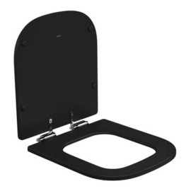 Assento Poliéster Deca Axis Slow Close Ebano Fosco AP.217.94