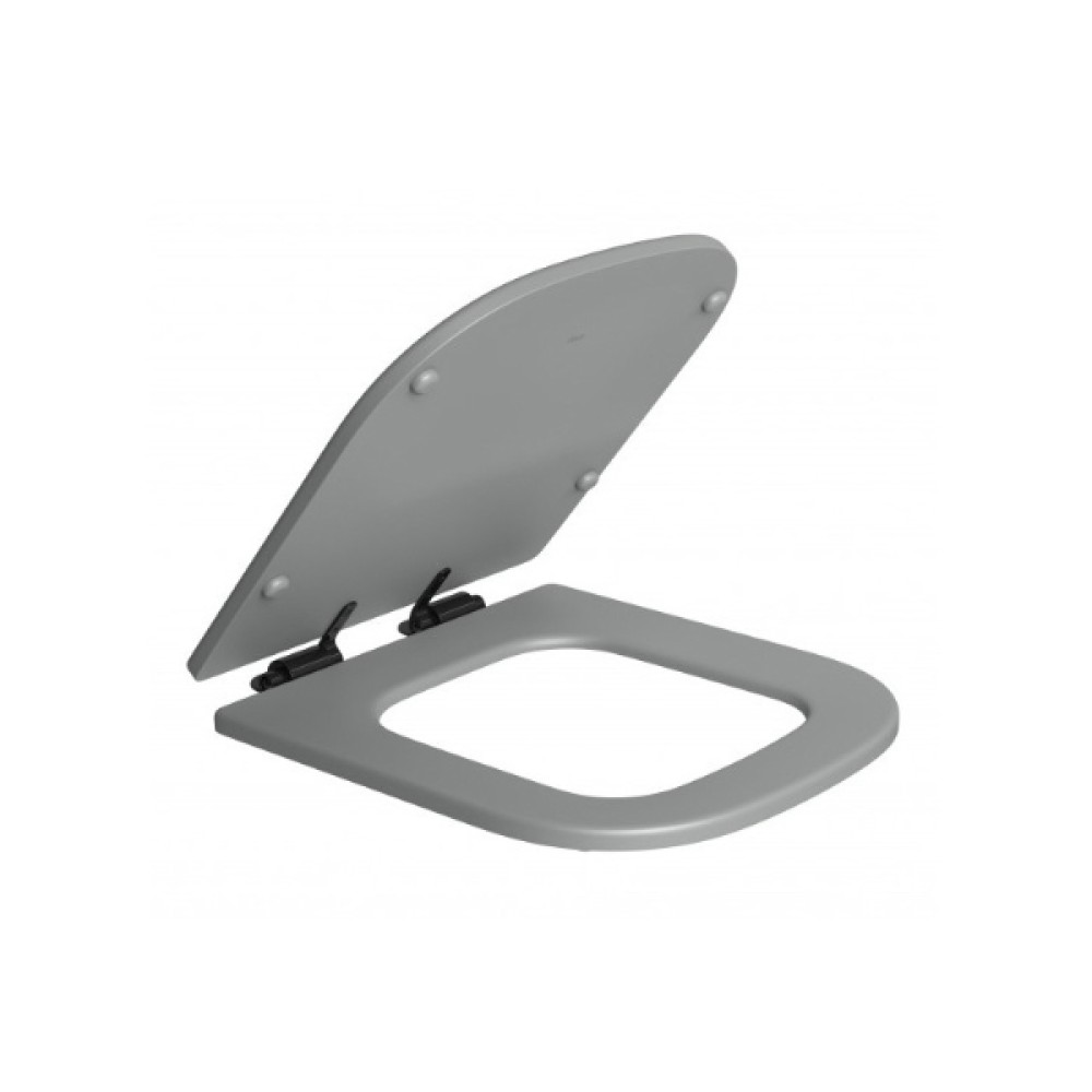 Assento Poliéster Polo/Unic cinza fosco com Fixacao Black Matte Deca AP.217.BL.MT.86 Assento Poliéster Polo/Unic cinza fosco com Fixacao Black Matte Deca AP.217.BL.MT.86
