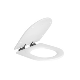 Assento Poliester Slow Close Nuova/Carrara/Link/Level fixacao Black Matte Deca AP.237.BL.MT.17 Assento Poliester Slow Close Nuova/Carrara/Link/Level fixacao Black Matte Deca AP.237.BL.MT.17