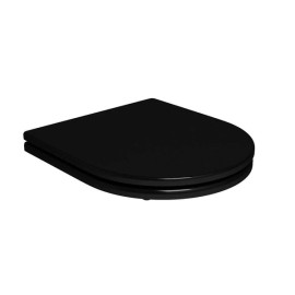 Assento Poliester Duna/Nuova/Carrara/Link /Level fixação Black Matte Deca AP.23.BL.MT.95