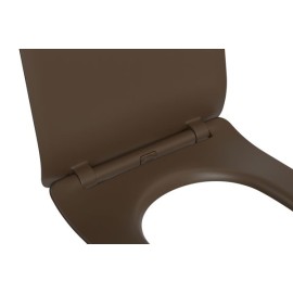 Assento Termofixo Deca Lk/Carrara/Nuova Marrom com Slow Close AP.2362.22