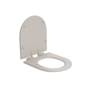 Assento Poliéster Monocromático Deca LK/Carrara Barbante com Slow Close AP.237.BB.26