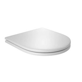 Assento Poliéster Monocromático Deca LK/Carrara Branco com Slow Close AP.237.BR.17