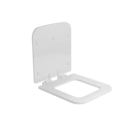 Assento Poliester Monocromático Slow Close Living Branco AP.347.BR.17