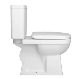 Kit Completo Bacia Quadra Com Caixa Acoplada Deca Branco KP.211.17 Kit Completo Bacia Quadra Com Caixa Acoplada Deca Branco KP.211.17