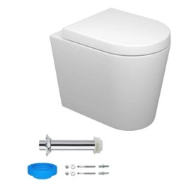 Kit Completo Bacia Convencional Branco Deca LK KP.23.17 Kit Completo Bacia Convencional Branco Deca LK KP.23.17