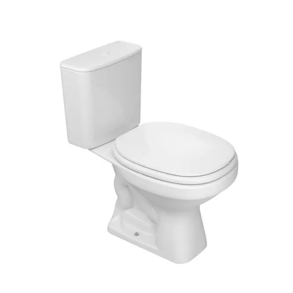 Kit Completo Bacia com Caixa Acoplada Monocromática Deca Aspen Branco KP.751.BR.17