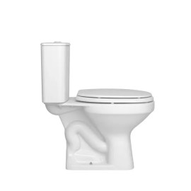 Kit Completo Bacia com Caixa Acoplada Monocromática Deca Aspen Branco KP.751.BR.17