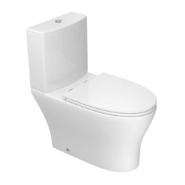 Kit Completo Bacia com Caixa Acoplada Deca Level Total Clean Branco KP.8520.17