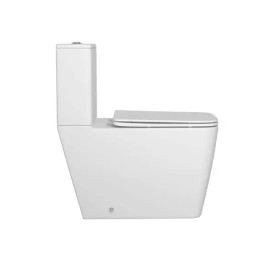 Kit Completo Bacia com Caixa Acoplada Deca Slim Total Clean Branco KP.8620.17