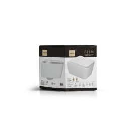 Kit Completo Bacia Suspensa Deca Slim Total Clean Branco KP.8630.17