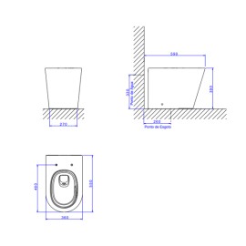 Kit Completo Bacia Convencional Deca LK Total Clean Branco KP.8810.17