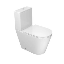 Kit Completo Bacia com Caixa Acoplada Deca LK Total Clean Branco KP.8820.17