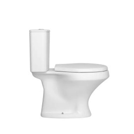 Kit Completo Bacia com Caixa Acoplada Monocromática Deca Ravena Branca KP.919.BR.17
