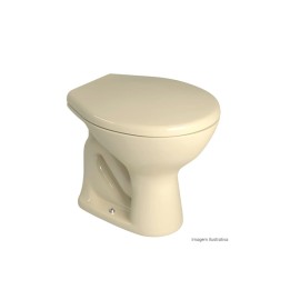 Bacia Convencional Universal Izy Deca Creme P.11.37 Bacia Convencional Universal Izy Deca Creme P.11.37