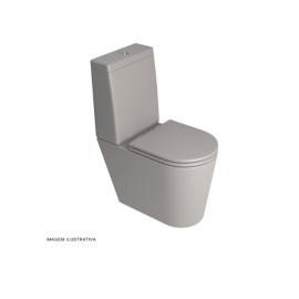 Bacia Para Caixa Acoplada Deca Link Cinza Antracite P.230.85